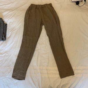 Linenfox small brown pants
